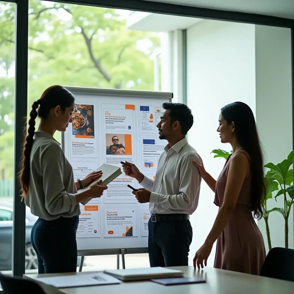 Team working together